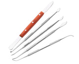 10pcs Dental Spatula Plaster Wax Carving Tool Set Dentistry Supplies