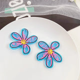 10pcs/set Flower Pendant Charms Acrylic Pendants for Jewelry Making