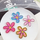 10pcs/set Flower Pendant Charms Acrylic Pendants for Jewelry Making