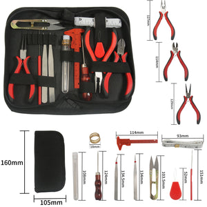 10pcs Jewelry Making Supplies Kits with Wires & Findings Starter Kit