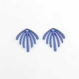 10pcs Leaf Pendant Base Silver for Necklace Earrings Diy Jewelry Making