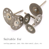 10pcs Diamond Saw Blade Disc Set for Mini Drill