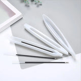 10pcs Transparent Silicone Mould DIY Ballpoint Pen Mold Epoxy Resin Craft Molds