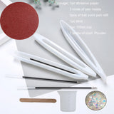 10pcs Transparent Silicone Mould DIY Ballpoint Pen Mold Epoxy Resin Craft Molds