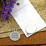 10pcs Stainless Steel Family Charms for DIY Jewelry