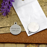 10pcs Stainless Steel Family Charms for DIY Jewelry