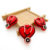 10pcs Silicone Beads Stethoscope Teether BPA-Free DIY Toy for Baby