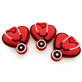 10pcs Silicone Beads Stethoscope Teether BPA-Free DIY Toy for Baby