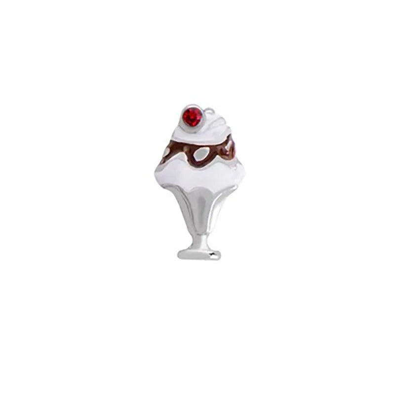 10pcs Sundae Charm for Glass Locket