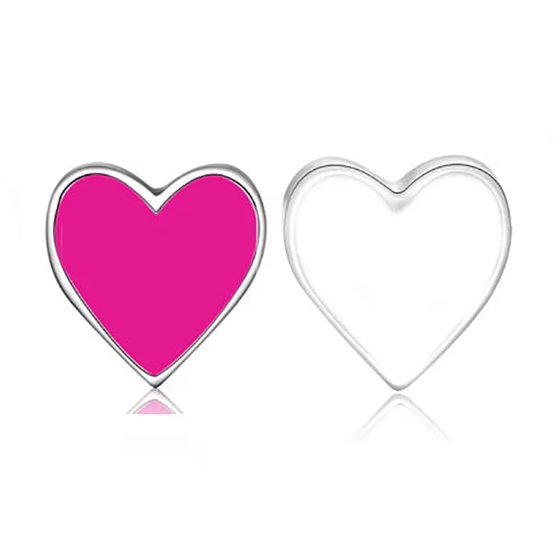 10pcs Love Heart floating charms for Living glass locket