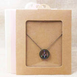 10pcs Jewelry Window Hanger Box Display Necklace Earring Packing Clear PVC Film