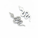 10pcs Vintage Snake Alloy Charms for Jewelry Making