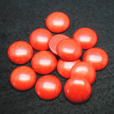 10pcs Red Turquoise Stone Cabochons for DIY Jewelry Making