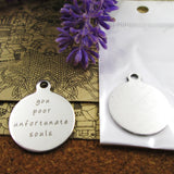 10pcs Ursula Theme Stainless Steel Charms for DIY Jewelry Making