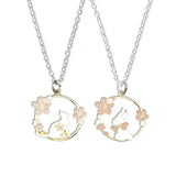 10pcs Pink Garland Rabbit Pendant for DIY Jewelry Making