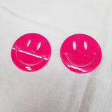 10pcs 55mm DIY Smile Face Beads, Small Pendant for Key Chain Jewelry Making