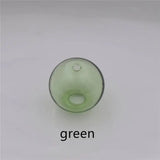 10pcs Double Hole 10-20mm Glass Ball Globe Beads Hollow Glass Bottle Vial