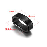 10pcs Stainless Steel Spacer Beads Large Hole 12x6mm Charms for Bracelet DIY