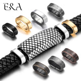 10pcs Stainless Steel Spacer Beads Large Hole 12x6mm Charms for Bracelet DIY