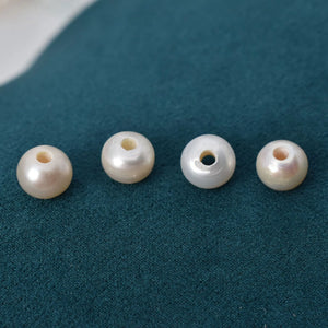 10pcs Freshwater Pearl Beads 8-10mm Big Hole DIY Jewelry