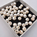 10pcs Freshwater Pearl Beads 8-10mm Big Hole DIY Jewelry