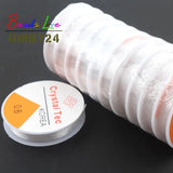 Clear Elastic Crystal Cord Beading String Wire Thread for Jewelry Making DIY