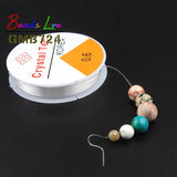 Clear Elastic Crystal Cord Beading String Wire Thread for Jewelry Making DIY