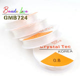 10rolls Clear Elastic Crystal Cord Beading String Wire Thread for Jewelry Making