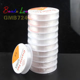 Clear Elastic Crystal Cord Beading String Wire Thread for Jewelry Making DIY