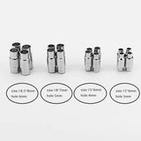Geometric Cylinders Magnetic Clasp for Leather Cord DIY Jewelry Making