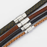 Geometric Cylinders Magnetic Clasp for Leather Cord DIY Jewelry Making