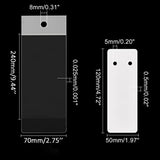 Keychain Display Card Holder for Jewelry Retail Packaging