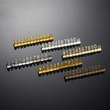 10 Sets 3D Metal Tag Display for Jewelry Euro Dollar