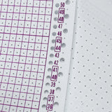 Brother Knitting Machine Punch Cards DIY Accessory