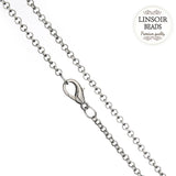 3mm Antique Bronze/Silver/Gold Long Link Necklace Chains Bulk