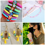 Polymer Clay Heishi Beads 6mm for DIY Jewelry Making