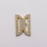 10 Zircon Clasps/Hooks for DIY Jewelry