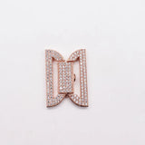 10 Zircon Clasps/Hooks for DIY Jewelry