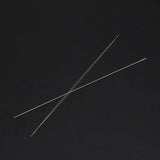 10x Big Eye Beading Needles 125x0.6mm