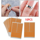 Invisible Ring Size Adjuster Silicone Ring Sizer 8-Sizes Reducer Spacer Resizer