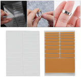 Invisible Ring Size Adjuster Silicone Ring Sizer 8-Sizes Reducer Spacer Resizer