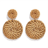 10x Rattan Woven Linking Rings for Jewelry Making