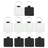 10x/Set Blank Sublimation Keychain for KEY Ring
