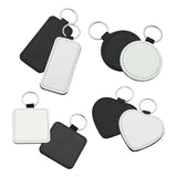 10x/Set Blank Sublimation Keychain for KEY Ring