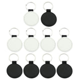 10x/Set Blank Sublimation Keychain for KEY Ring