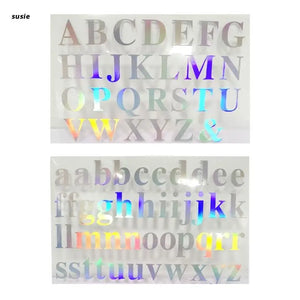 Small Letter Stickers Self Adhesive Craft Alphabet Stickers