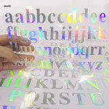 Small Letter Stickers Self Adhesive Craft Alphabet Stickers