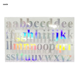 Small Letter Stickers Self Adhesive Craft Alphabet Stickers