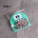 100pcs Lovely Self Adhesive Bags - Jewelry Earrings Candies Snack Packing Bags