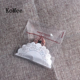 100pcs Lovely Self Adhesive Bags - Jewelry Earrings Candies Snack Packing Bags